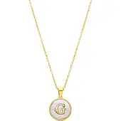 Luxenter Ketting 'Alphabet' wit