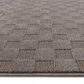 Muratap Vivant chesterfield rond vloerkleed laagpolig effen - 200 cm rond