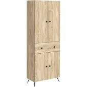 vidaXL , 2 stuks, Sonoma-eikenhout