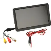 ACV Monitor universeel 7" 2x video-ingang/2x standaard/zuignap
