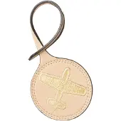 Trussardi Sleutelhanger 'Charm' beige
