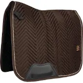 Horka Velvet Dressuur Zadeldekje Bruin Cob