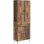 vidaXL 2 st Oud hout