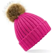 Beechfield Pom pom beanie B412