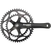 Stronglight Impact Crankset 9/10-speed 34/48T, zwart 165mm 2022 Crankstellen