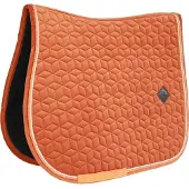Kentucky Horsewear Horsewear - Zadeldek - Zadeldoek - Velvet - Jumping - Oranje - Cob