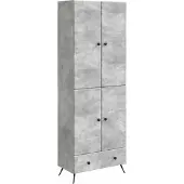 vidaXL Kast Set 2 st Bewerkt hout