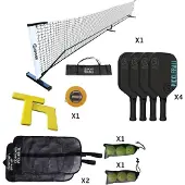 Sporti France Pickleball Wood Kit Transparant