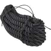 Sporti France Wave 10 M 26 Mm Battle Rope Zwart