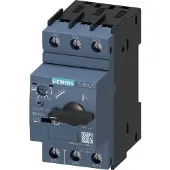 Siemens 3RV2411-1DA10 Vermogensschakelaar 1 stuk(s) Instelbereik (stroomsterkte): 2.2 - 3.2 A Schakelspanning (max.): 690 V/AC (b x h x d) 45 x 97 x 97 mm