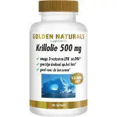 Golden naturals Krillolie 500 mg (softgel capsules) 180 softgel capsules