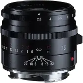 Voigtländer APO-Skopar 75mm F/2.8 Leica M-mount zwart