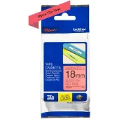 Brother Labeltape Brother P-touch TZe-441 standaard 18mm zwart op rood