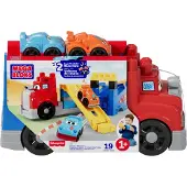 Mega Bloks Build & Race Rig Construction Game Veelkleurig Kinderen