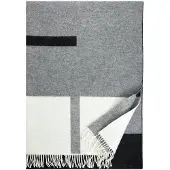 Lapuan Kankurit Wollen Plaid - SUUNTA (130x180cm) Grijs