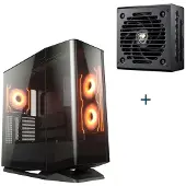 Cougar Fv270 RGB + Gex Pro 750: Computerbehuizing (tower). Eén maat