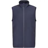 Regatta Heren Navigate Fleece Gilet (Marine/Seal Grijs)