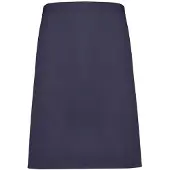 Premier Unisex Volwassenencollectie Halflang Taille Schort (Marineblauw)