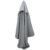 Artg Baby handdoek met capuchon (Lichtgrijs)