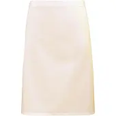 Premier Unisex Volwassenencollectie Halflang Taille Schort (Natuurlijk)