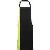 Premier Colours Collectie Contrast Slabbenschort (Zwart/Kalk)
