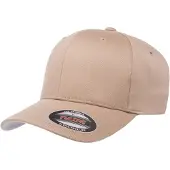 Flexfit Wollige gekamde muts (Khaki)
