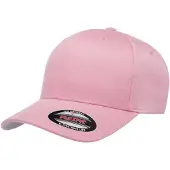 Flexfit Wollige gekamde muts (Roze)