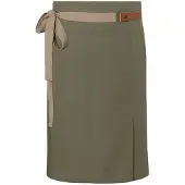 Karlowsky Green-Generation Lederen taille schort (Mosgroen)