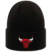 New Era Heren Chicago Bulls muts (Zwart/Rood)