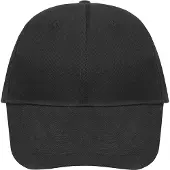 Sols Buffalo 6 panel baseballpet (Koolstofgrijs)