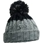Beechfield Apres Beanie (Lichtgrijs/zwart)
