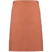 Premier Unisex Volwassenencollectie Halflang Taille Schort (Kastanje)