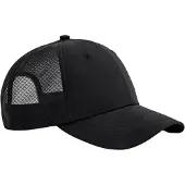 Beechfield Technische Mesh Trucker Cap (Zwart)