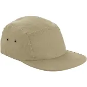 Beechfield Canvas 5-paneel baseballpet voor volwassenen (Woestijnzand)