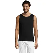 Sols Heren Justin Tank Top (Diep zwart)