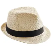 Beechfield Unisex Festival Trilby Volwassenen (Natuurlijk)