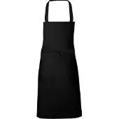 Link Kitchen Wear Hobby Katoenen Schort (Zwart)