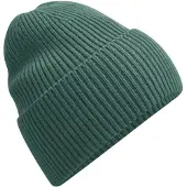 Beechfield Gebreide oversized muts (Marinegroen)