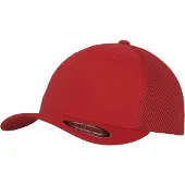 Flexfit Tactel Mesh Baseball Cap (Rood)