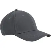 Beechfield EarthAware Classic 6 Panel Organic Cotton Sandwich Peak Baseball Cap (Grafietgrijs)