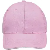 Sols Buffalo 6 panel baseballpet (Roze)