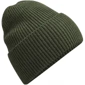 Beechfield Gebreide oversized muts (Olijf)