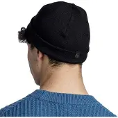 Buff Gebreide uniseks Elro muts (Zwart)