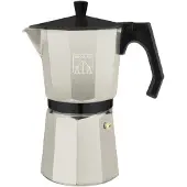 Cecotec Cumbia Mokclassic 900, Moka-kan, 0,55 liter, beige, aluminium, voor 9 kopjes, geschikt voor gemalen koffie