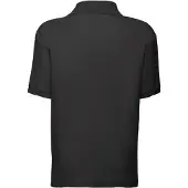 Fruit Of The Loom Kinder/Kinder 65/35 Poloshirt (Zwart)