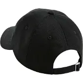 Beechfield EarthAware Klassieke Organic Cotton 5 Panel Baseball Cap (Zwart)