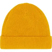 Beechfield Uniseks Organic Cotton muts voor volwassenen (Mosterd)