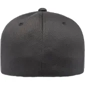 Flexfit Wollige gekamde muts (Donkergrijs)