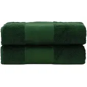 Artg Print-Me Badhanddoek (Donkergroen)