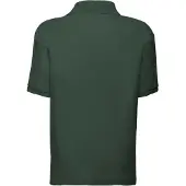 Fruit Of The Loom Kinder/Kinder 65/35 Poloshirt (Fles groen)